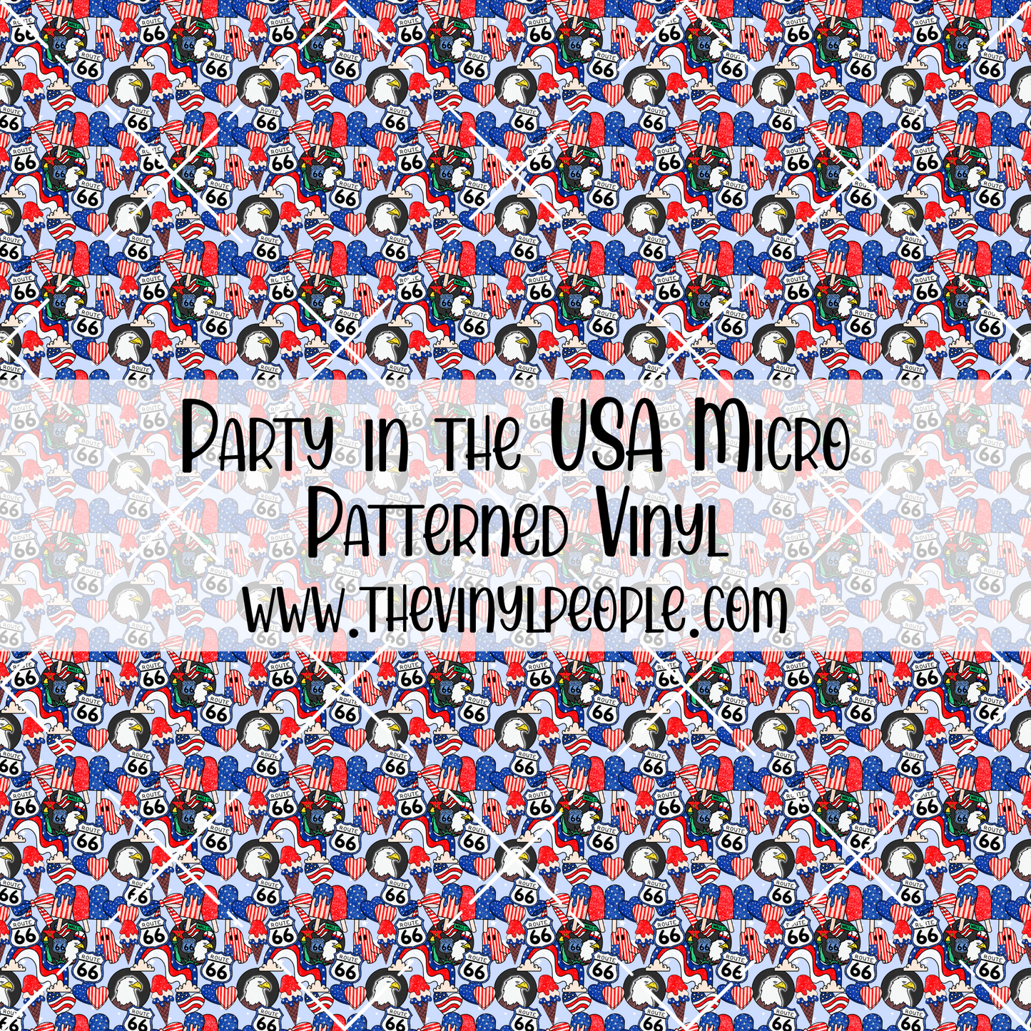 Party in the USA Patterned Vinyl