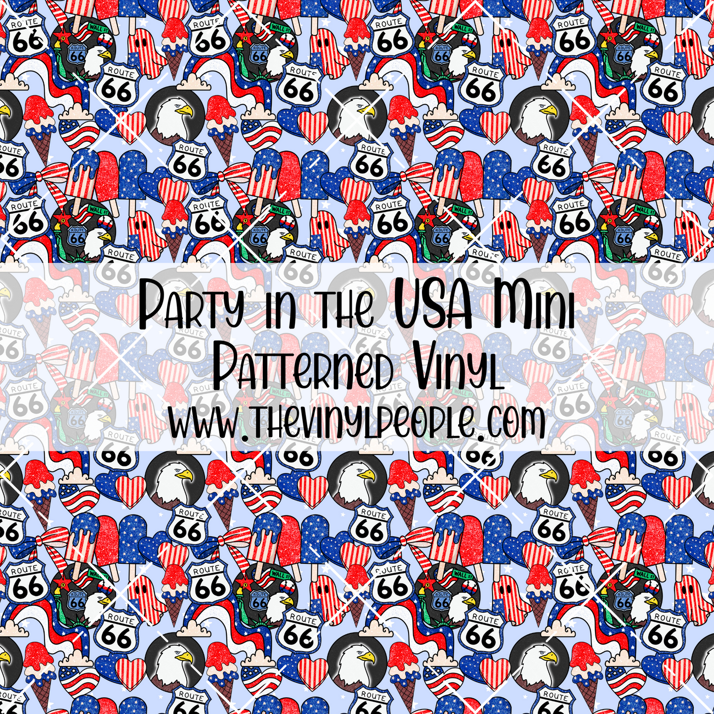 Party in the USA Patterned Vinyl