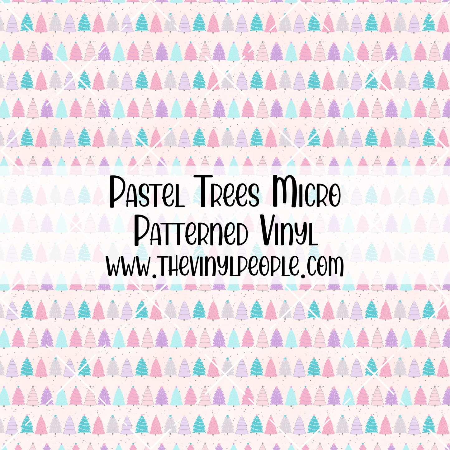 Pastel Trees Patterned Vinyl