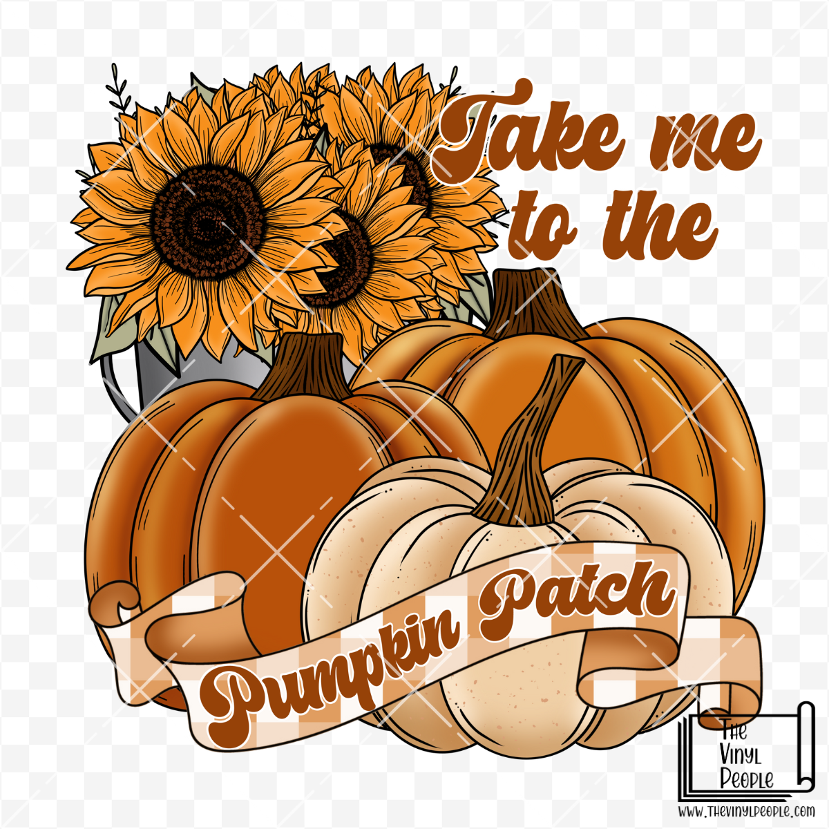 Pumpkin Patch Vinyl Decal