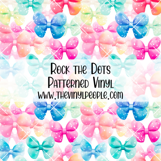 Rock the Dots Patterned Vinyl