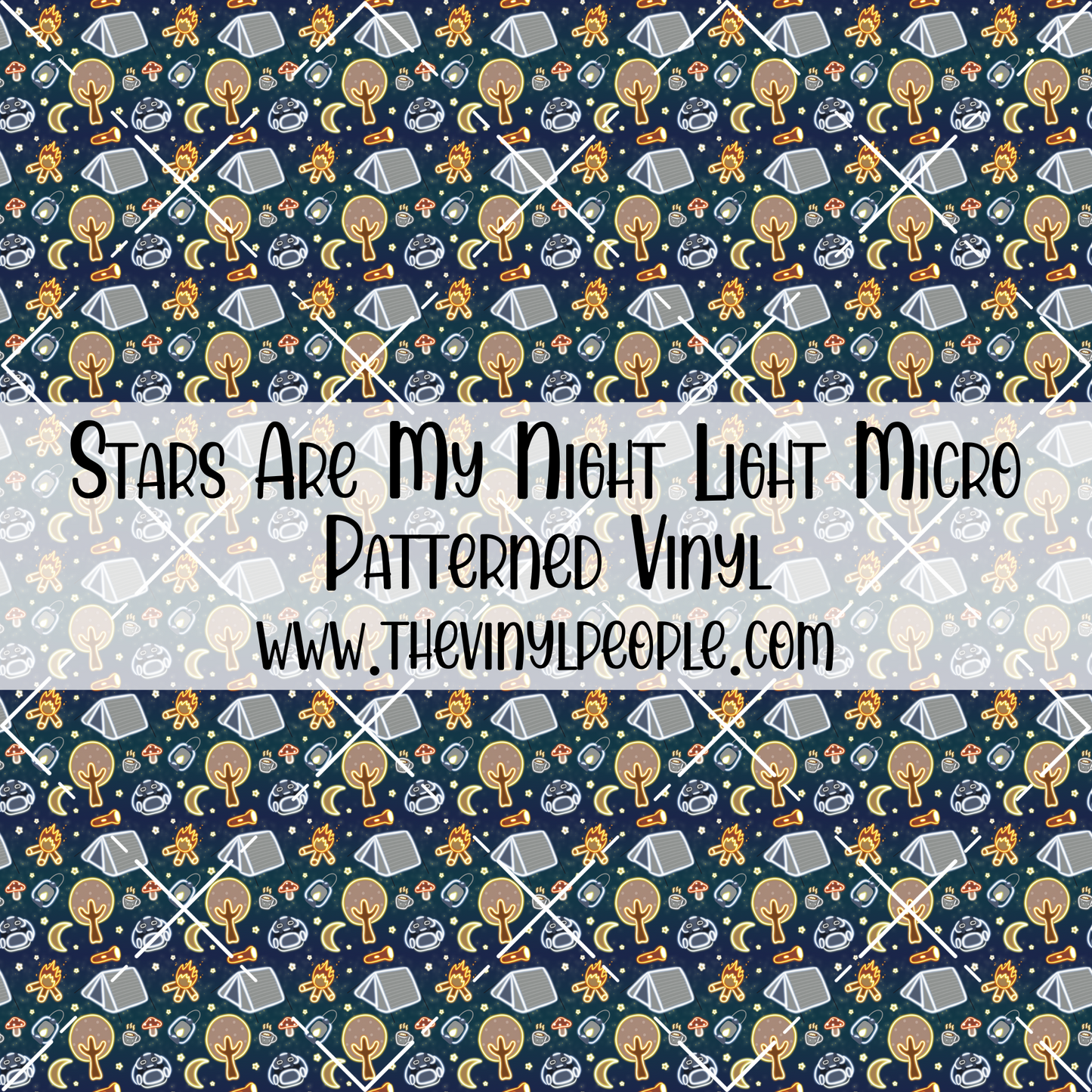 Stars Are My Night Light Patterned Vinyl