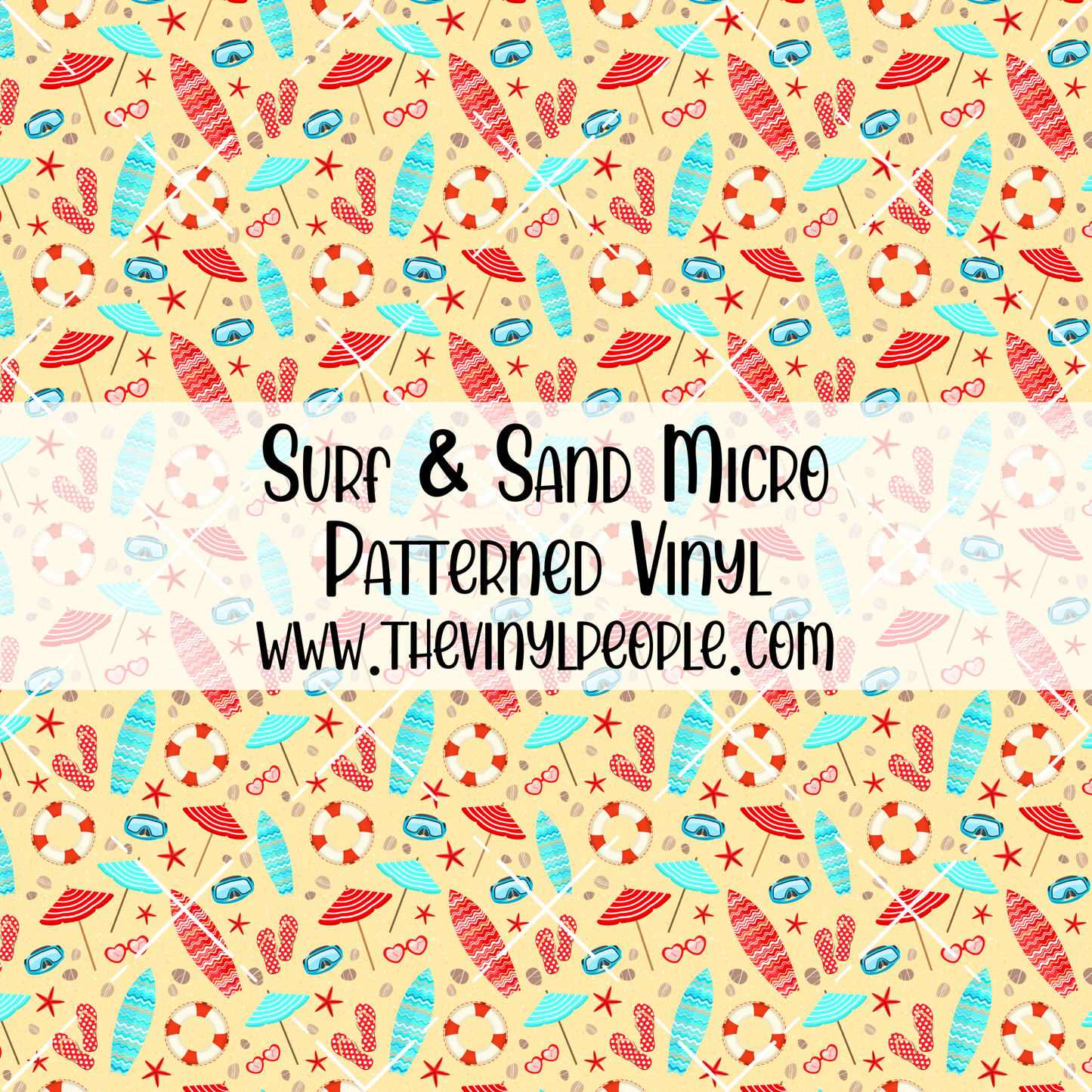 Surf & Sand Patterned Vinyl