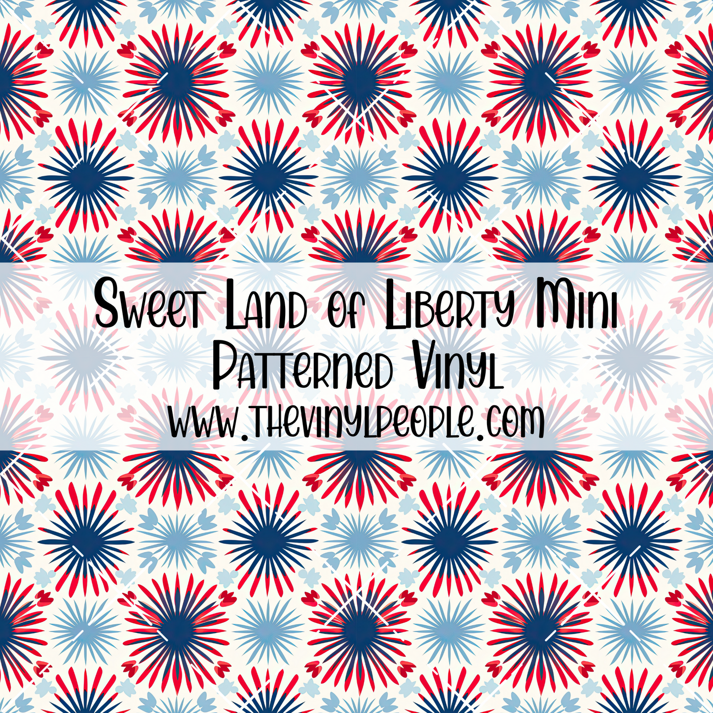 Sweet Land of Liberty Patterned Vinyl