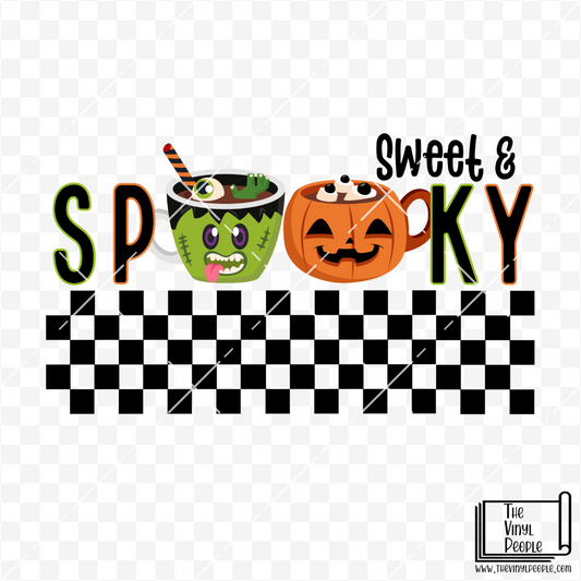 Sweet & Spooky Vinyl Decal