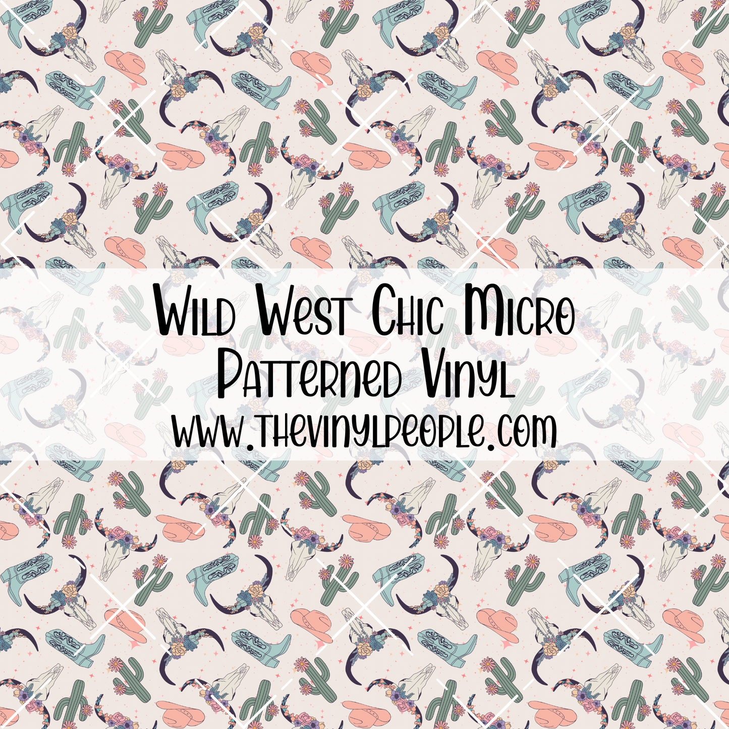 Wild West Chic Patterned Vinyl