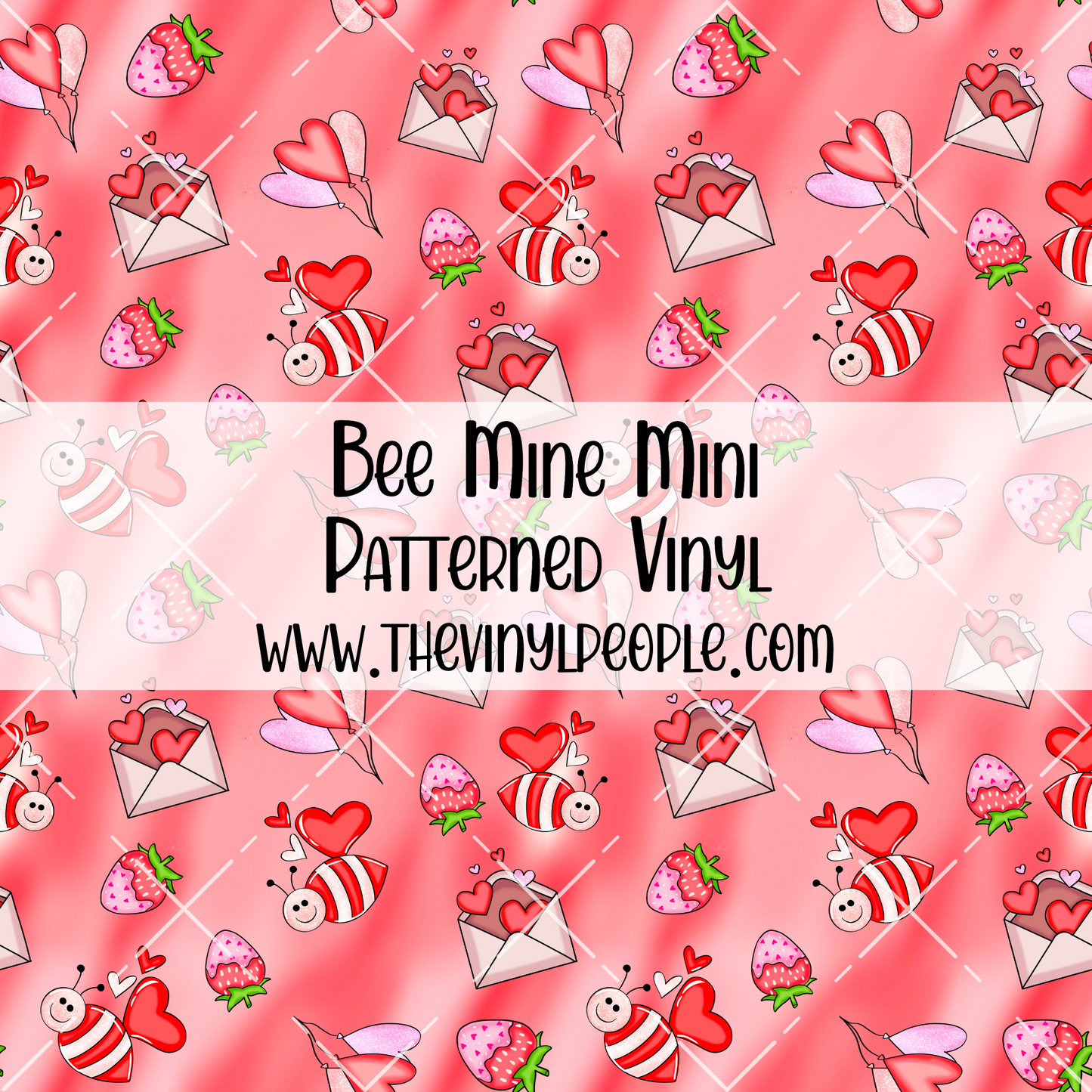 Bee Mine Patterned Vinyl