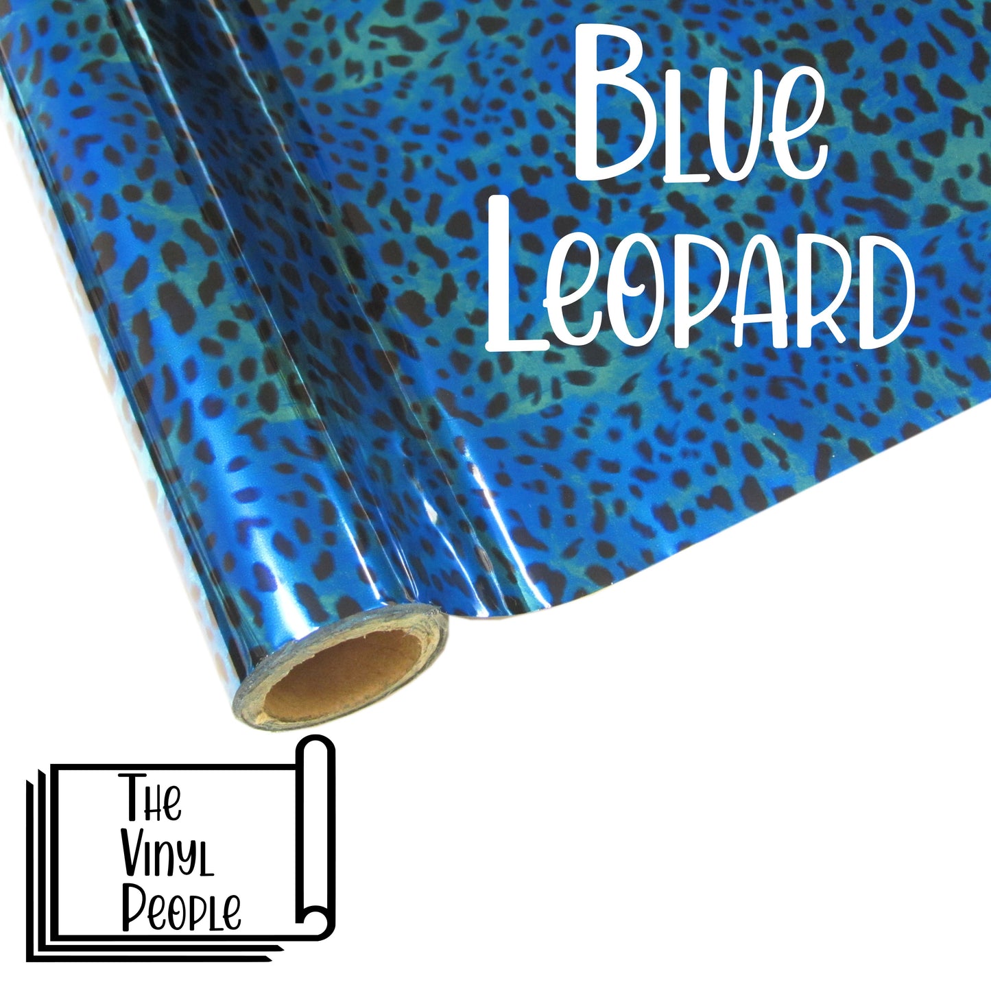 Blue Leopard Foil