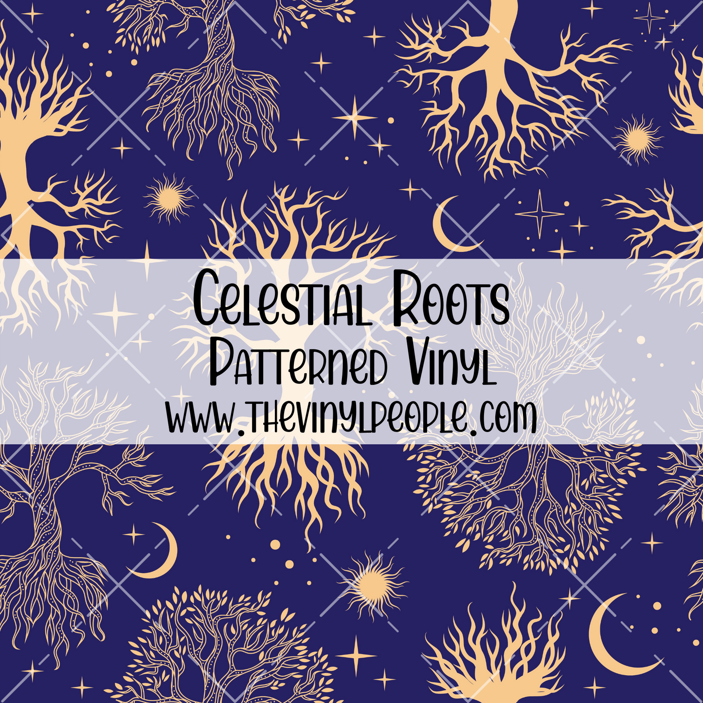 Celestial Roots Patterned Vinyl