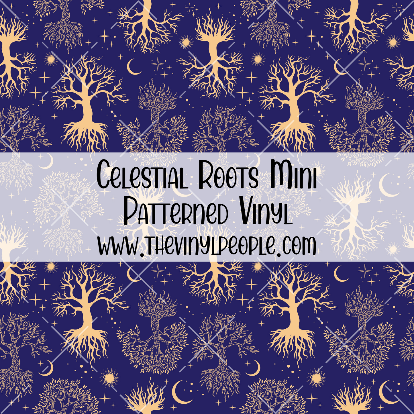 Celestial Roots Patterned Vinyl