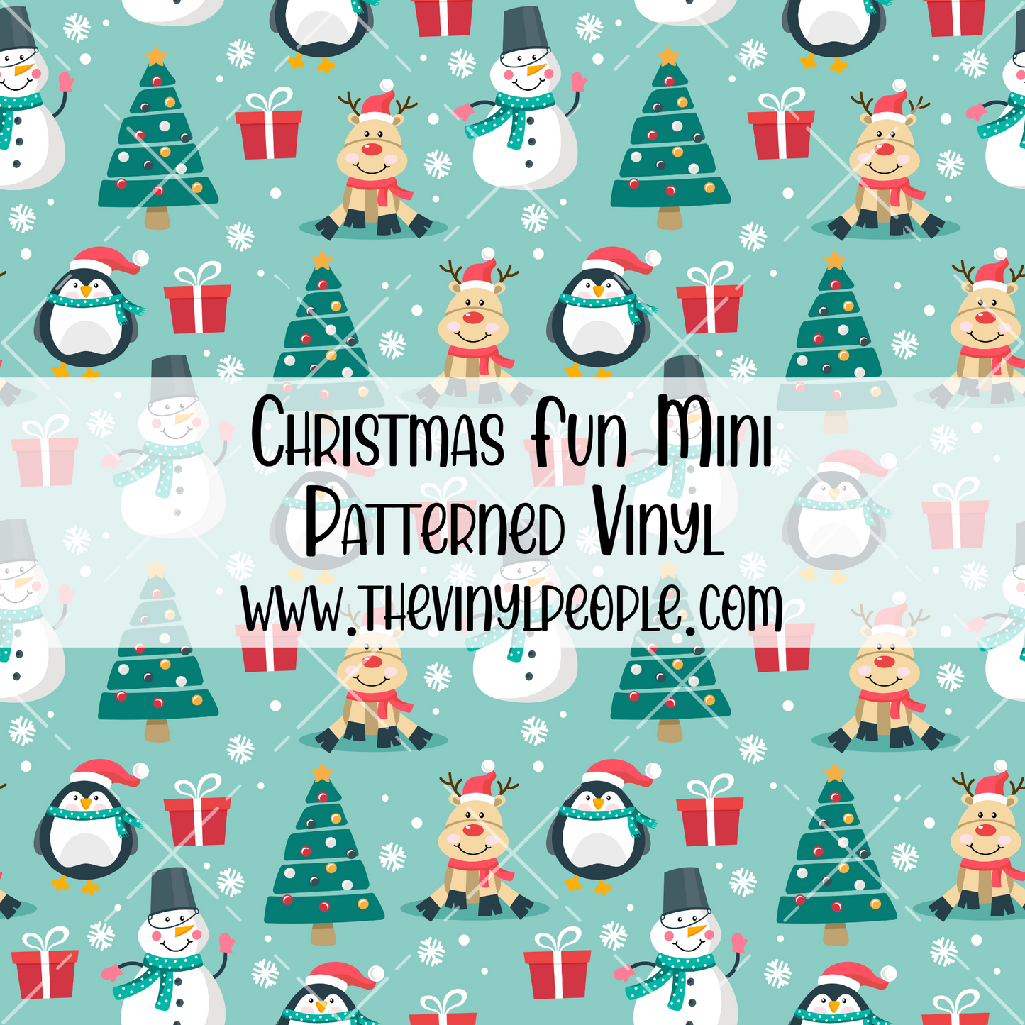 Christmas Fun Patterned Vinyl