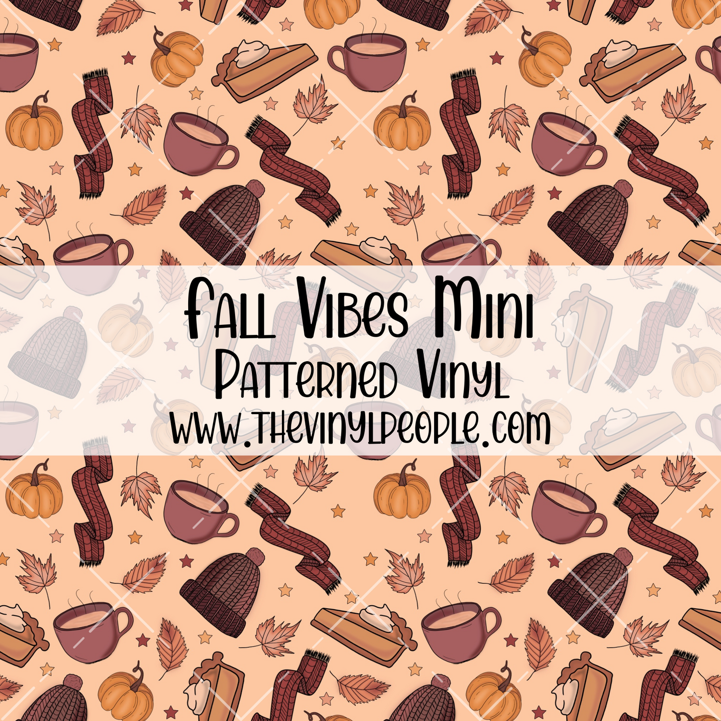 Fall Vibes Patterned Vinyl