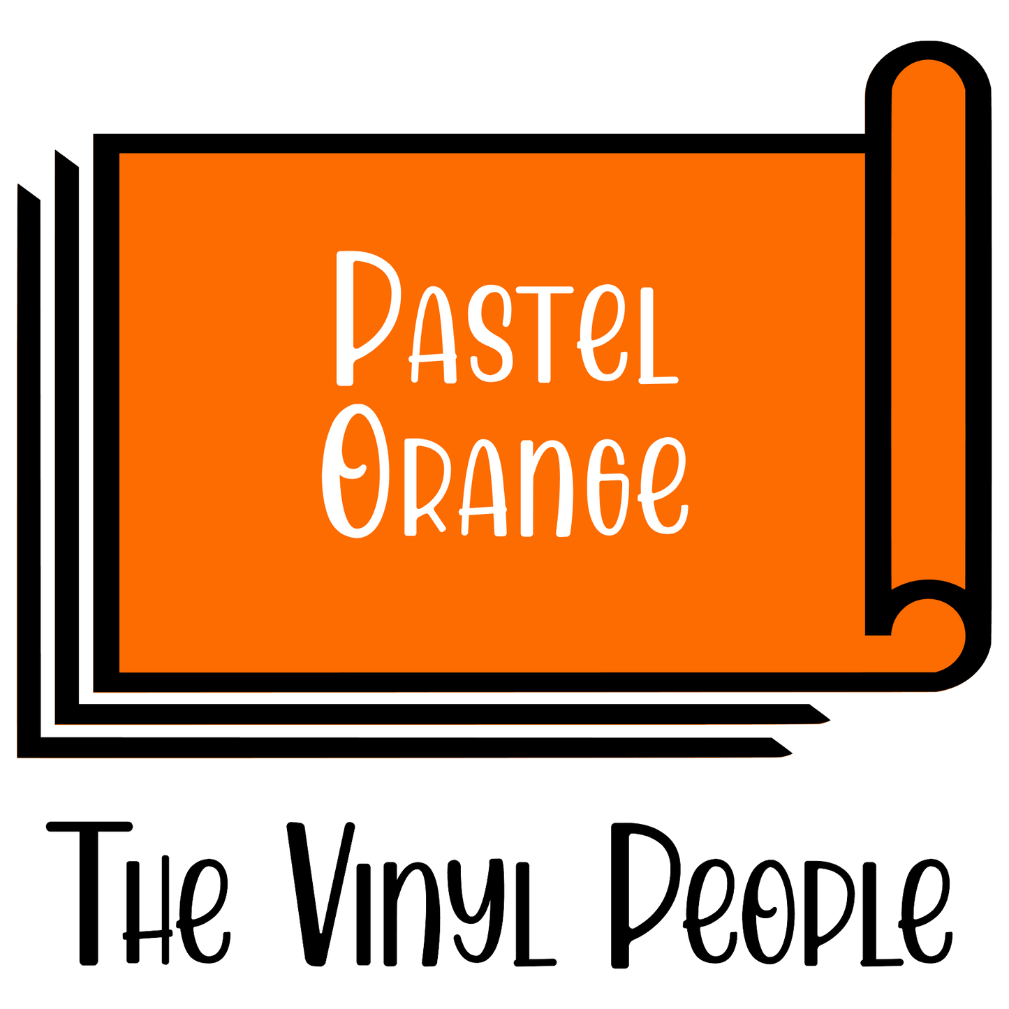 Pastel Orange Oracal 651