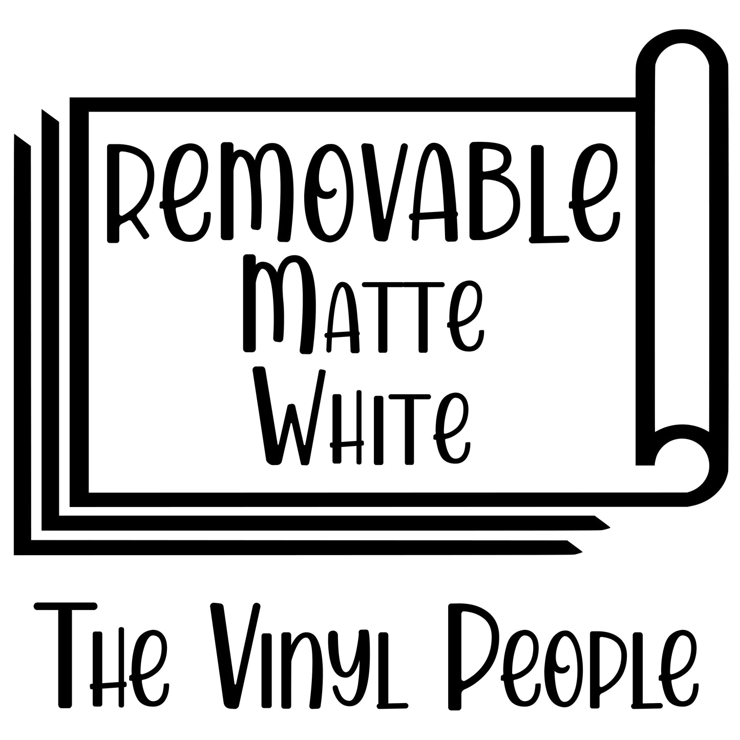 REMOVABLE MATTE White Oracal 631