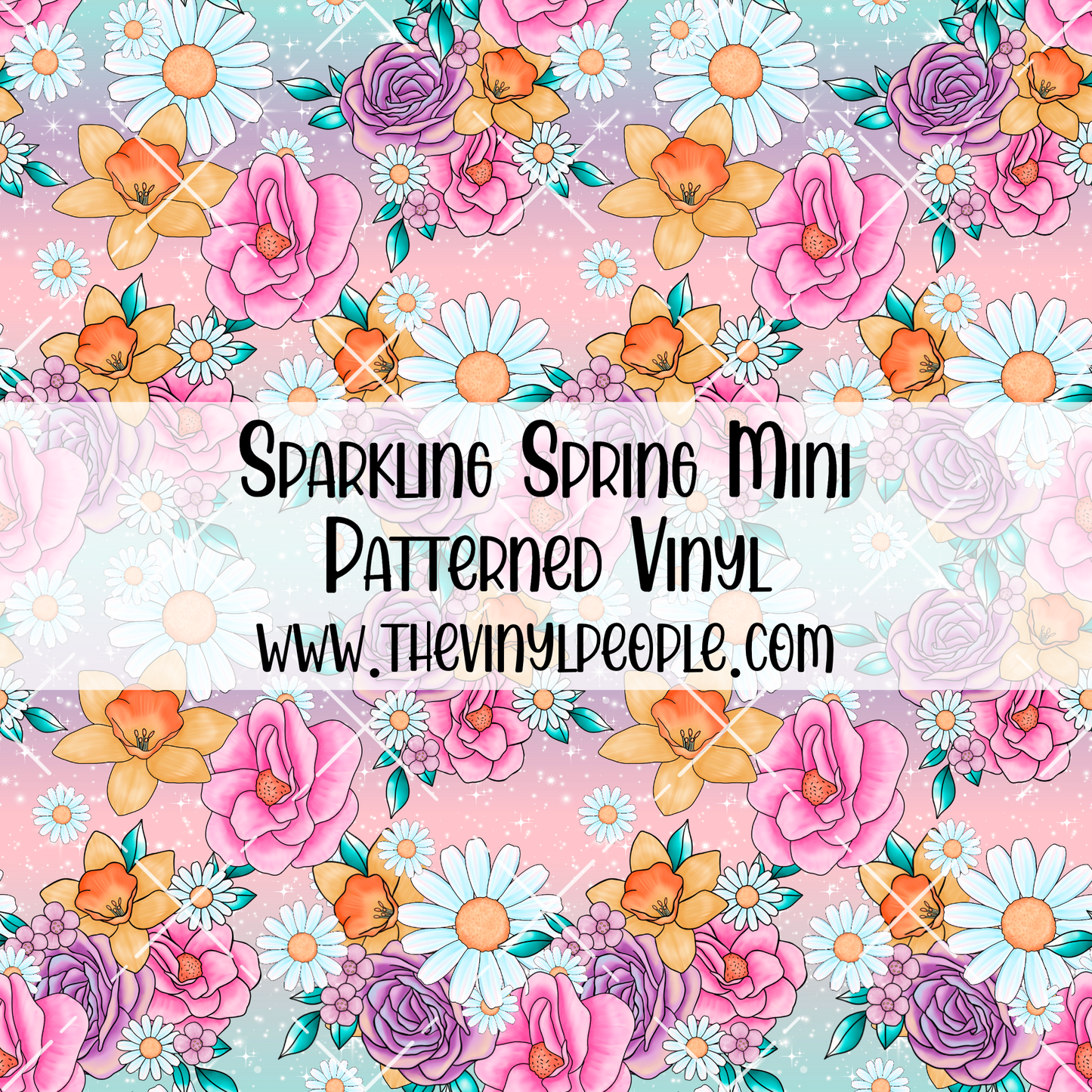 Sparkling Spring Patterned Vinyl