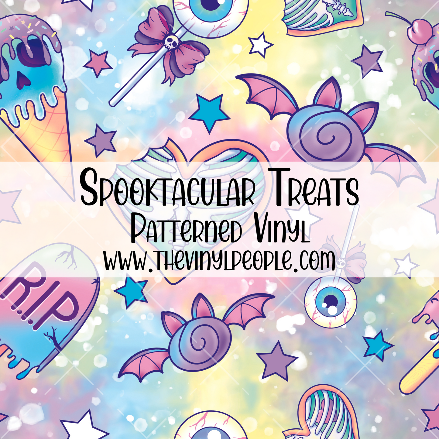 Spooktacular Treats Patterned Vinyl