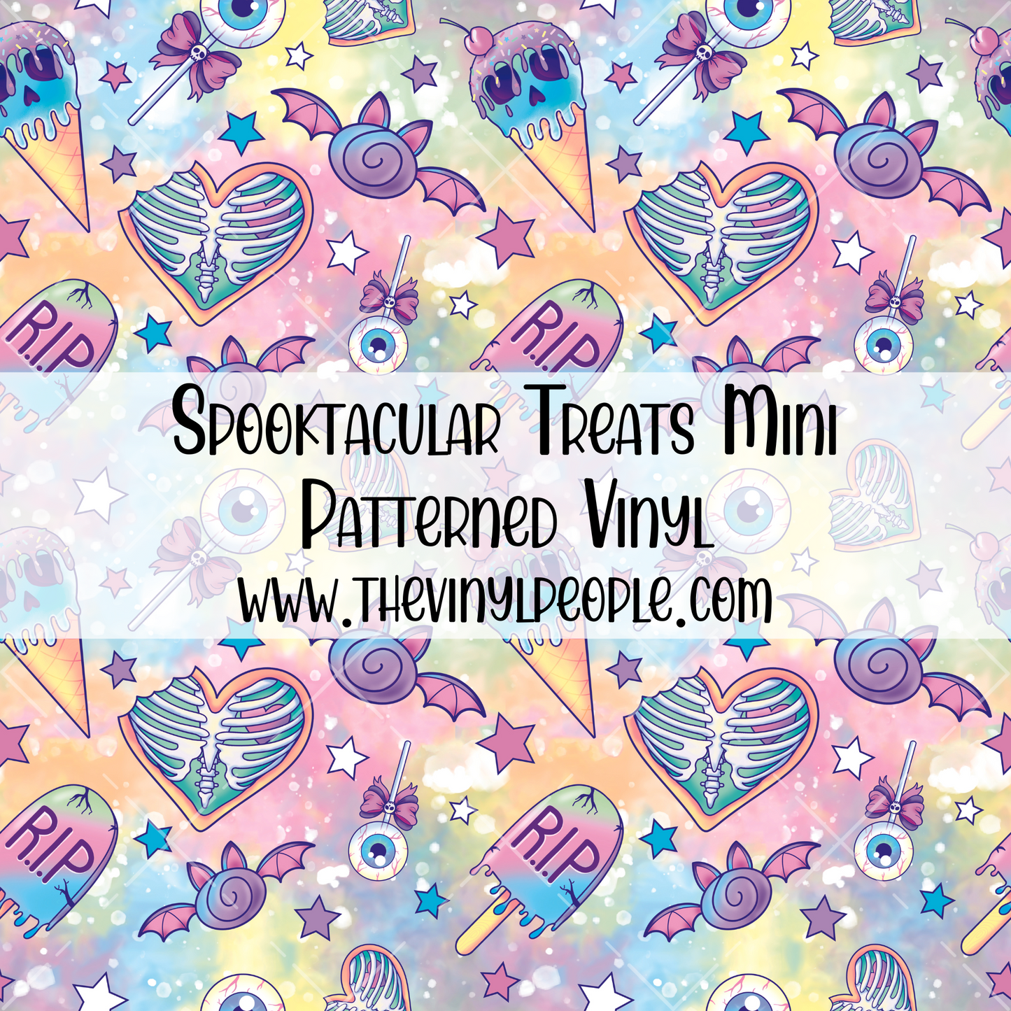 Spooktacular Treats Patterned Vinyl