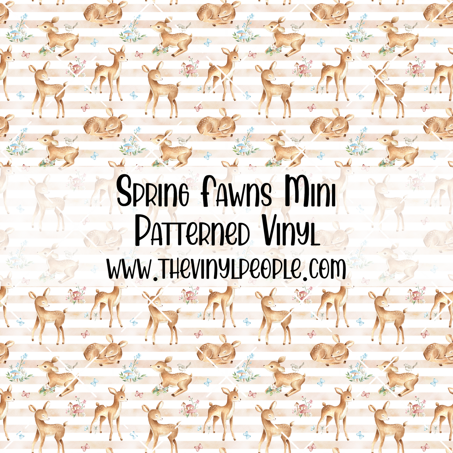 Spring Fawns Patterned Vinyl