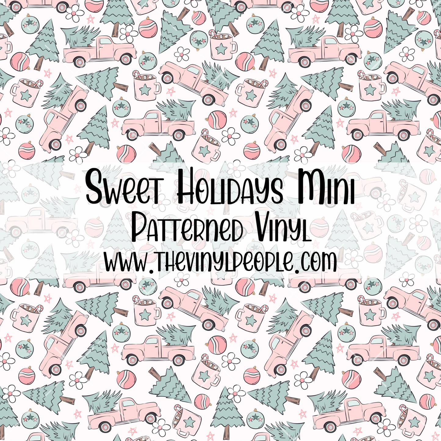 Sweet Holidays Patterned Vinyl