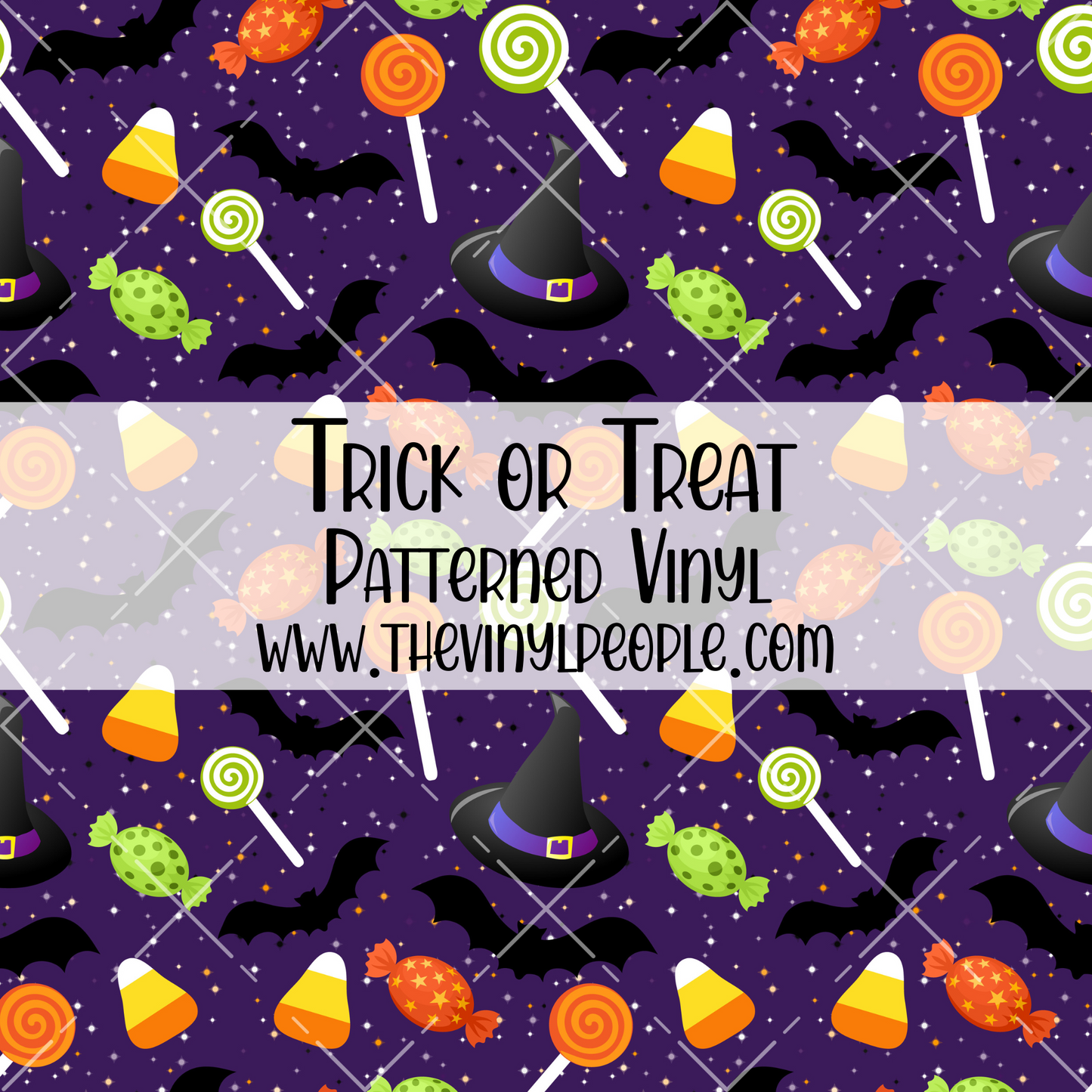 Trick or Treat Patterned Vinyl